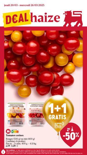 Découvrez et profitez de nos promotions de la semaine.