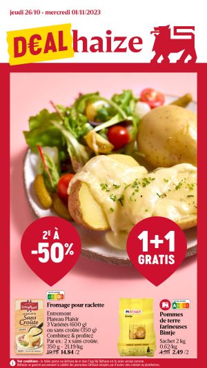 Delhaize, Fromage, Raclette, Plateau, Tranches, 500 gr